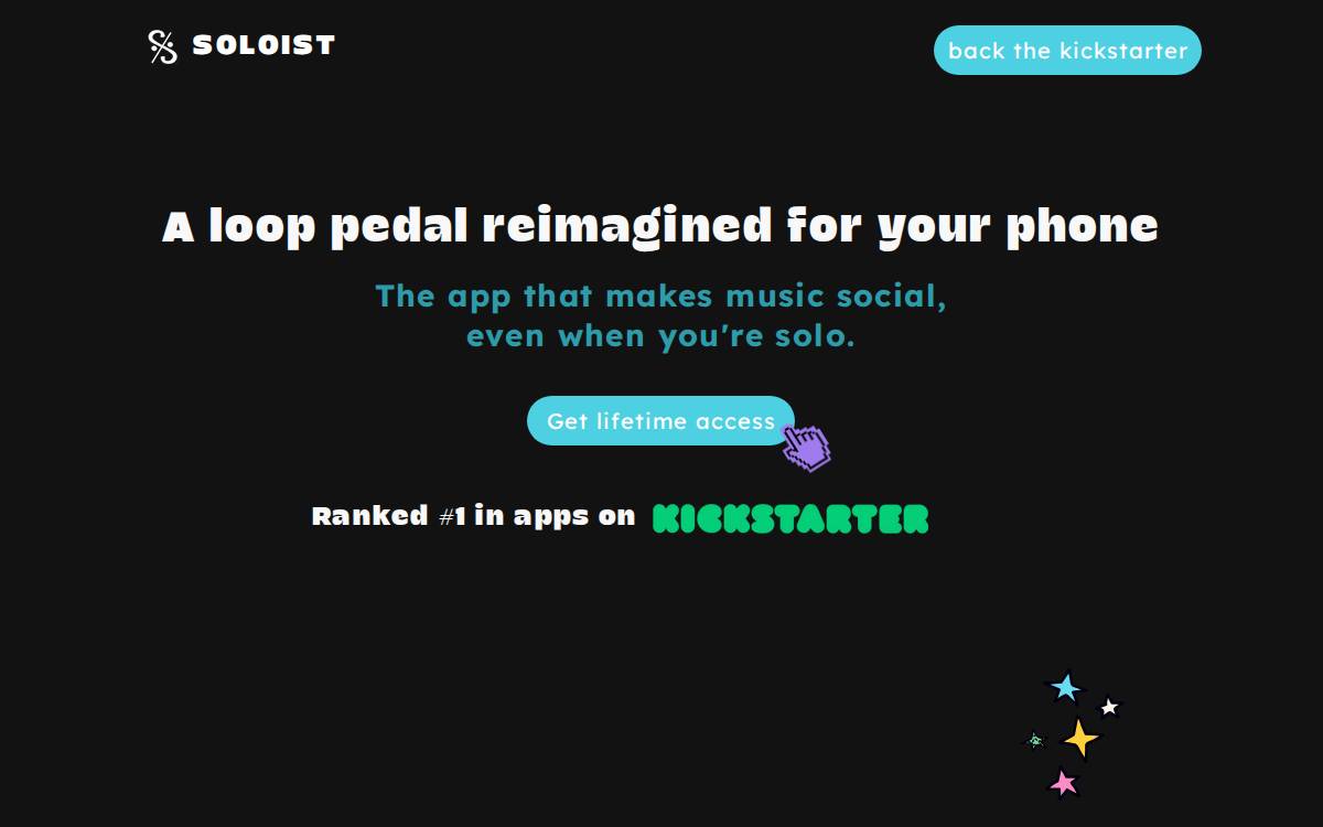 Soloist website preview