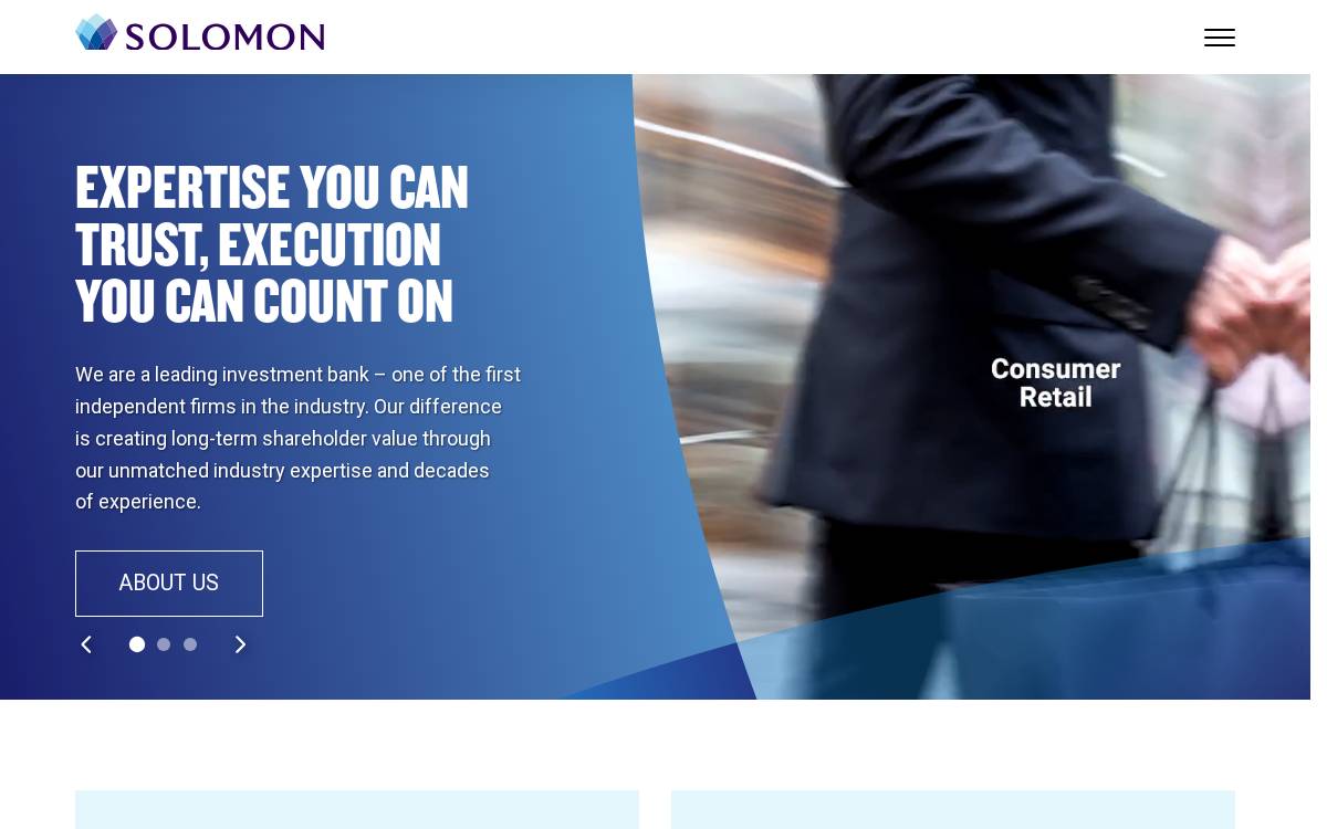 Solomon Partners, LP website preview