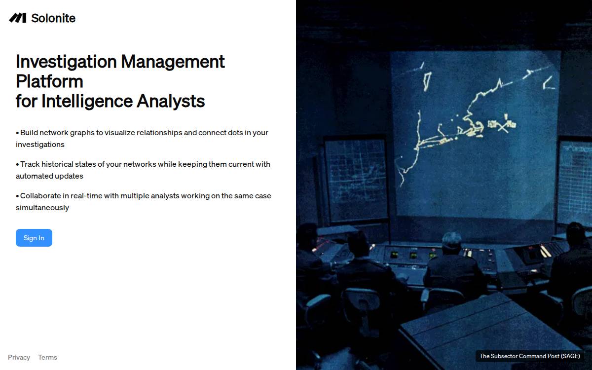 Solonite Corporation website preview