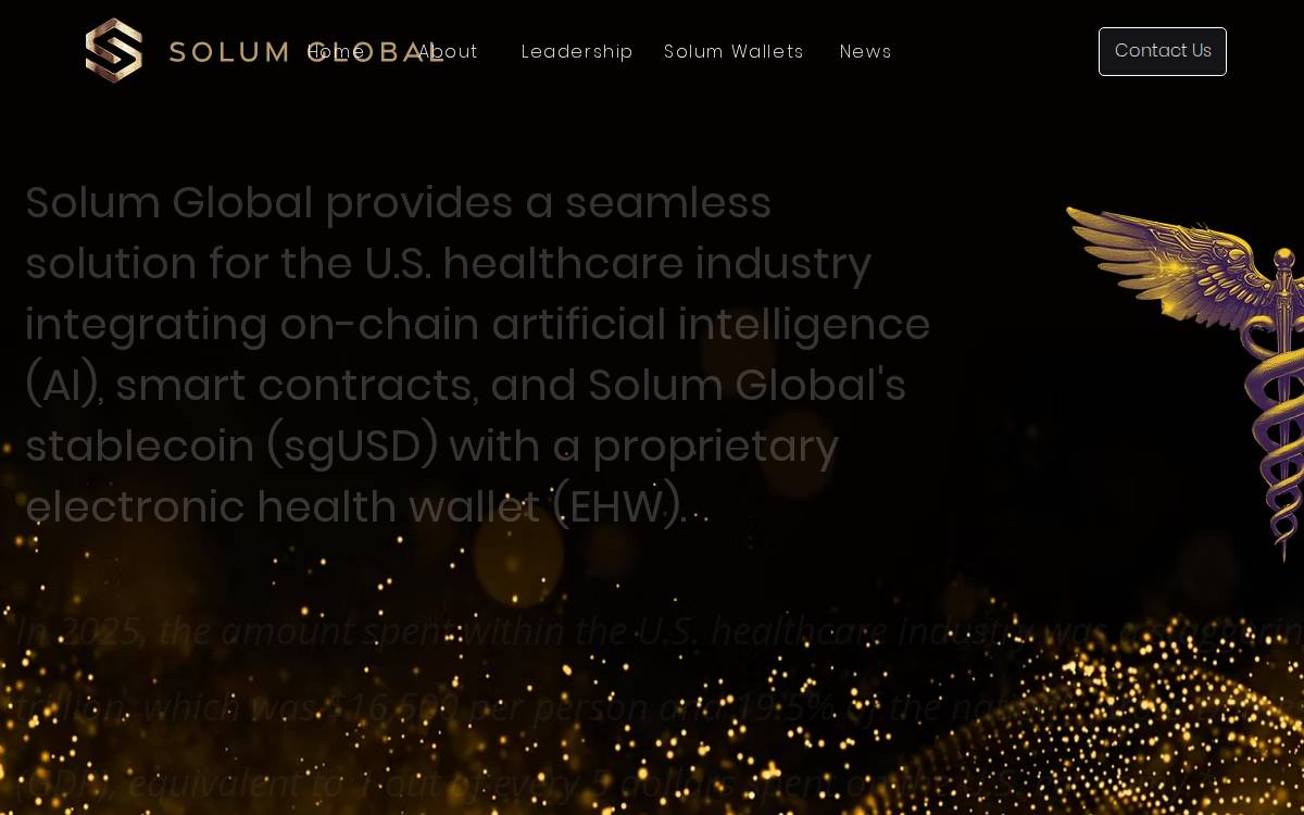 Solum Global website preview