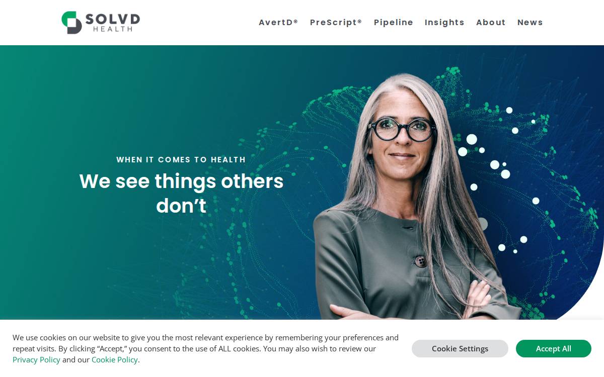 SOLVD Health website preview