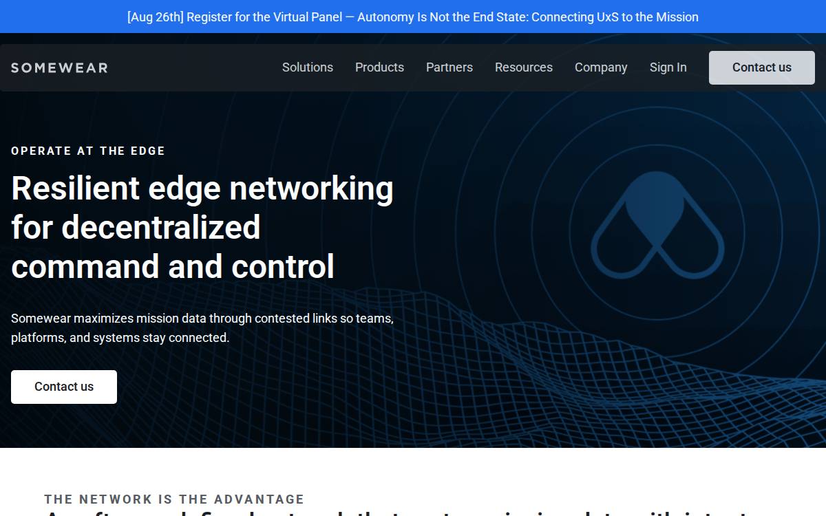 Somewear Labs website preview