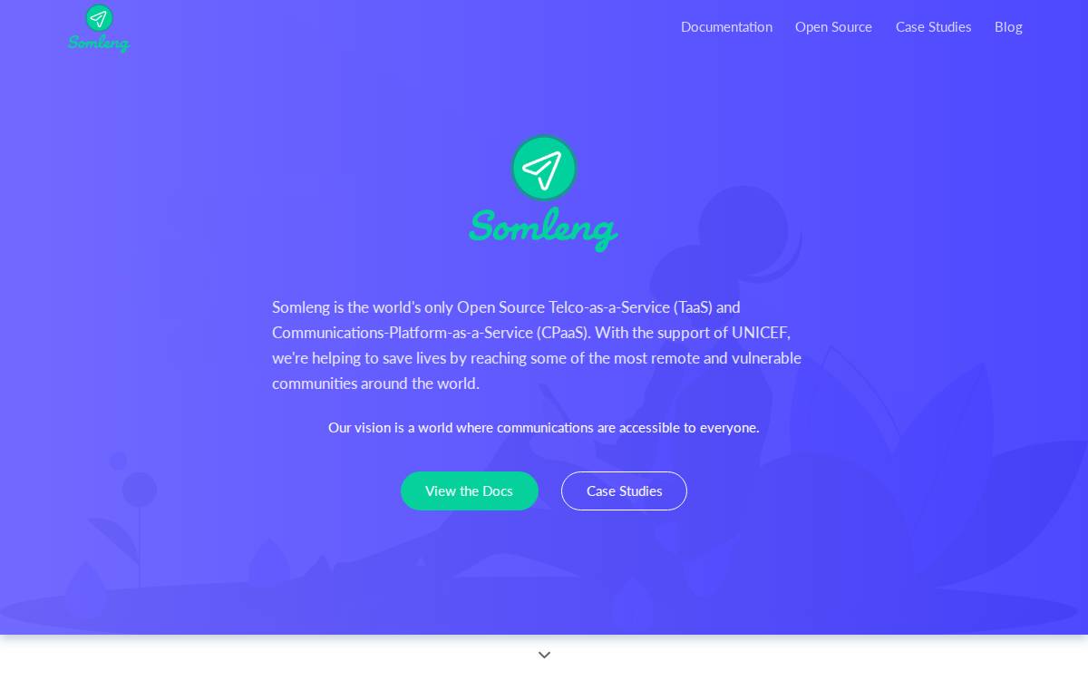Somleng website preview