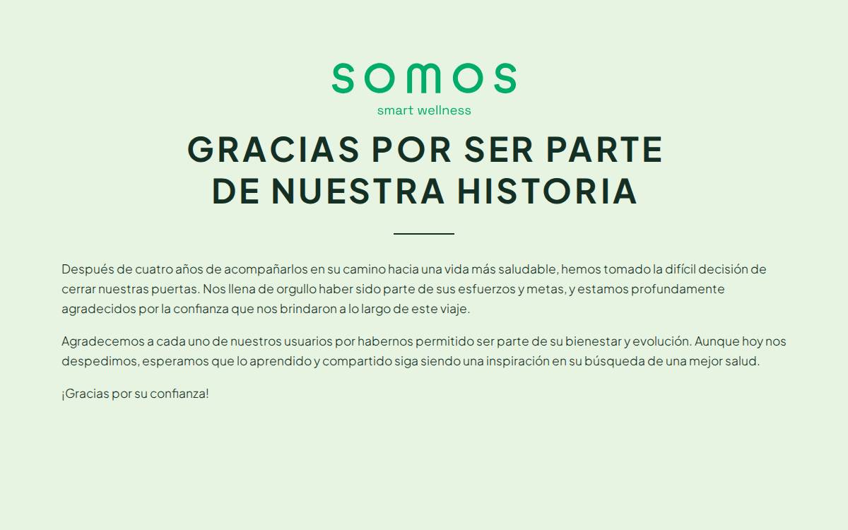 Somos website preview