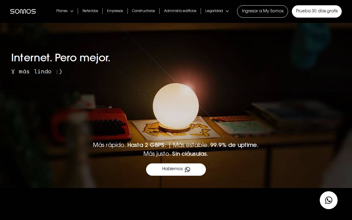 Somos website preview
