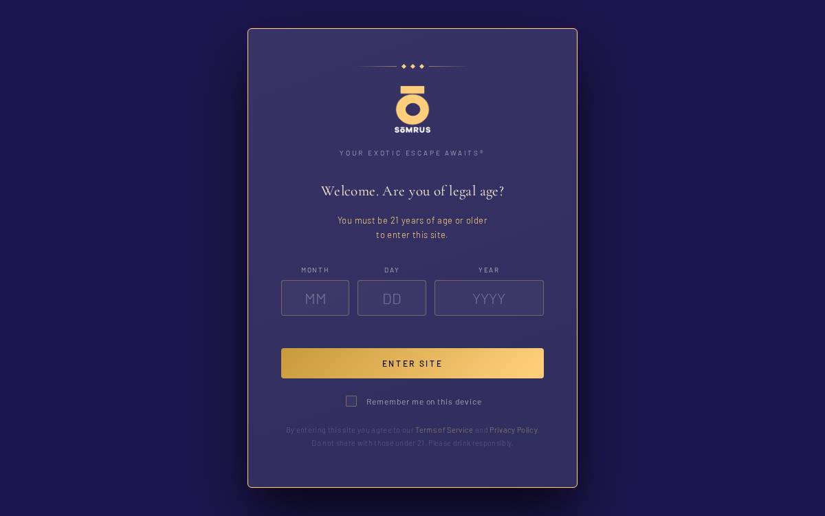 Somrus website preview