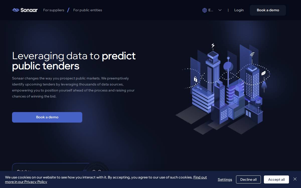 Sonaar website preview