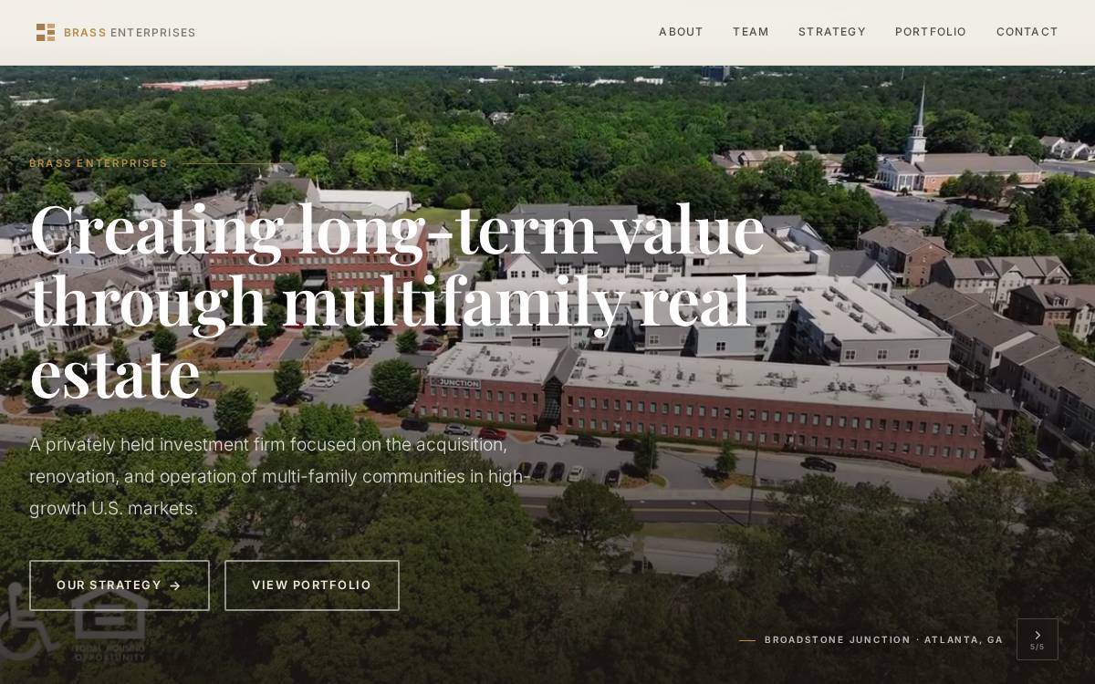 Sonceto Apartments website preview
