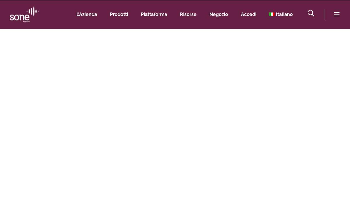 SoneHealth website preview