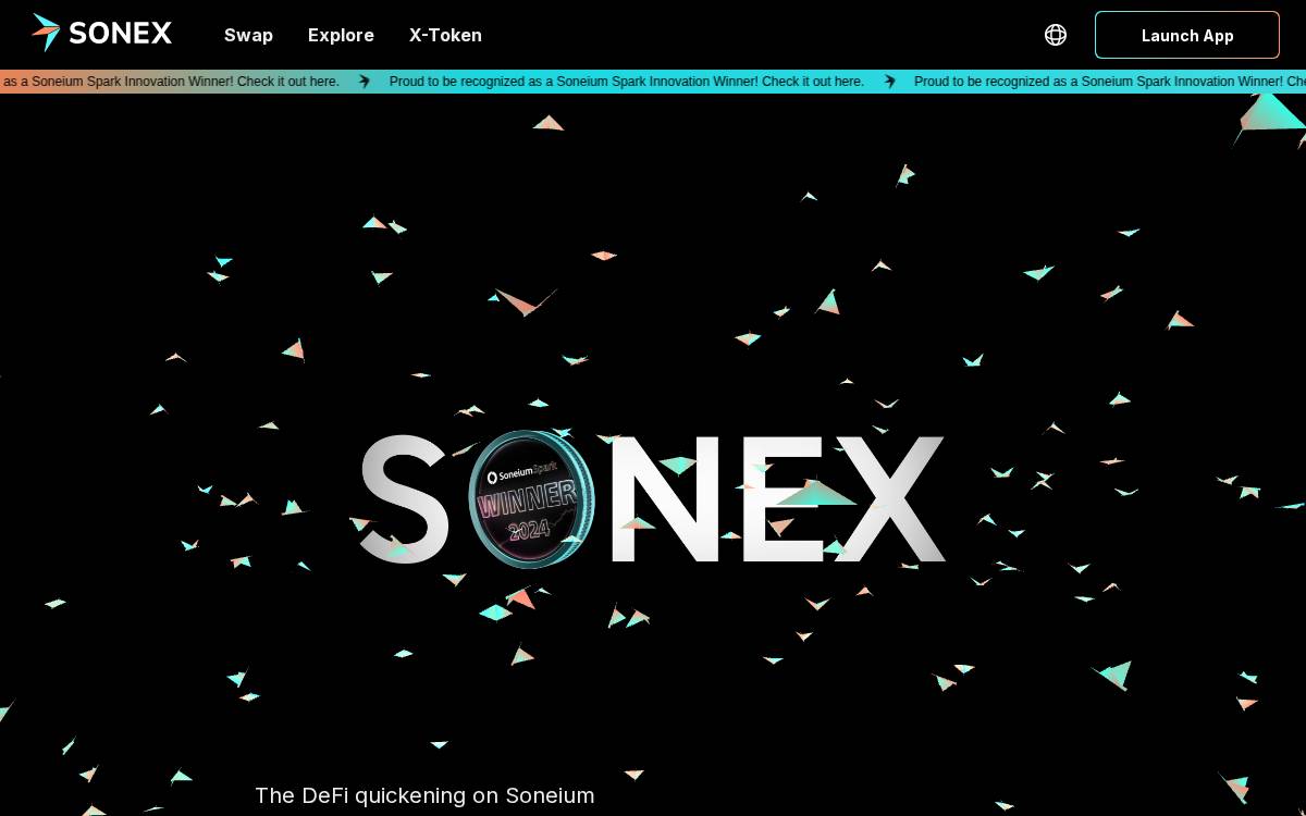 SONEX website preview