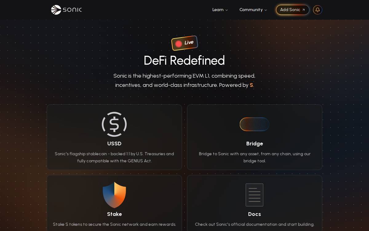 Soniclabs website preview