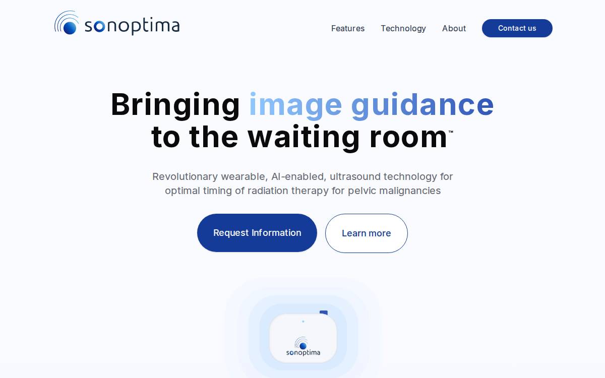 Sonoptima website preview
