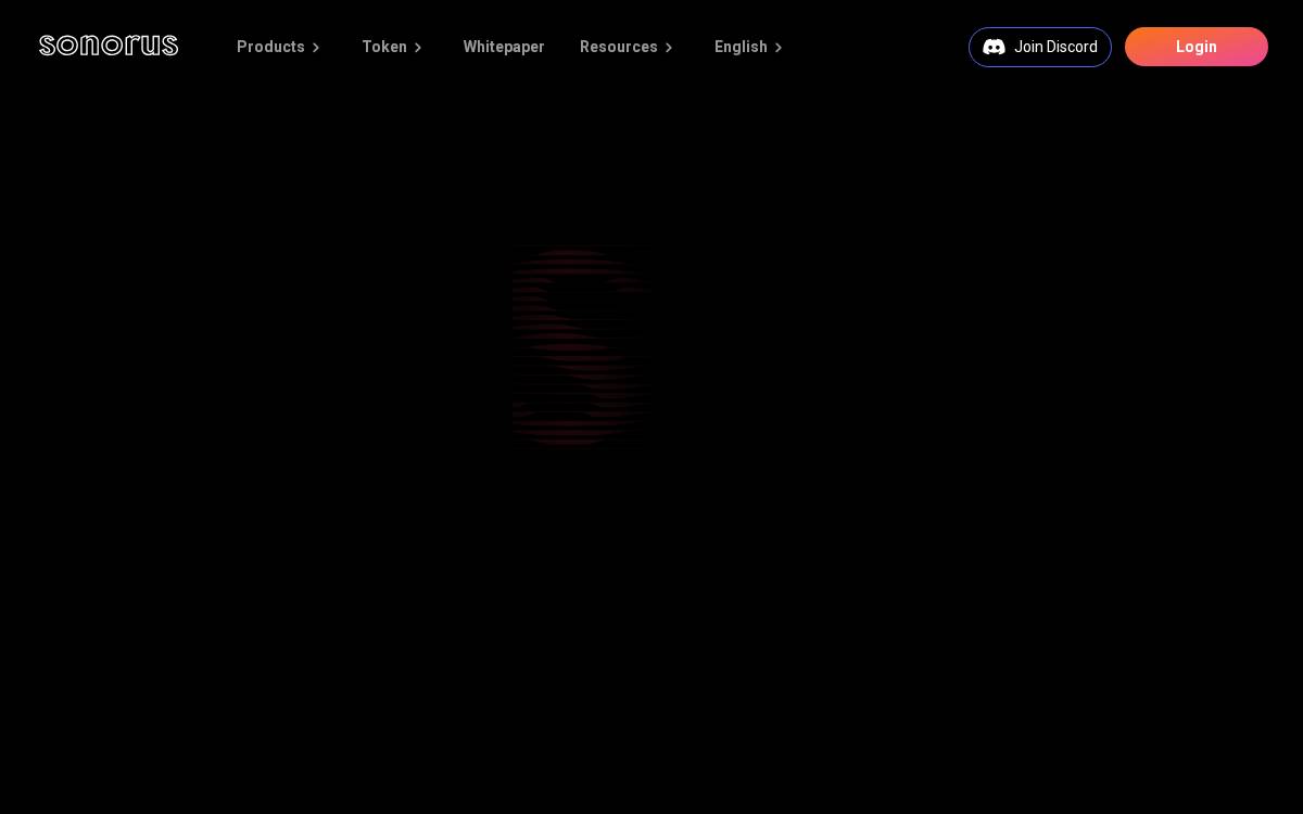 Sonorus website preview
