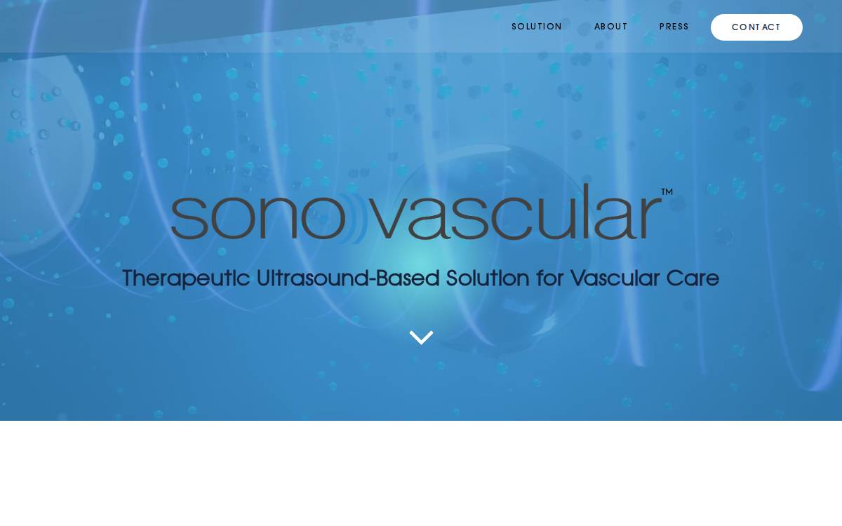 Sonovascular website preview