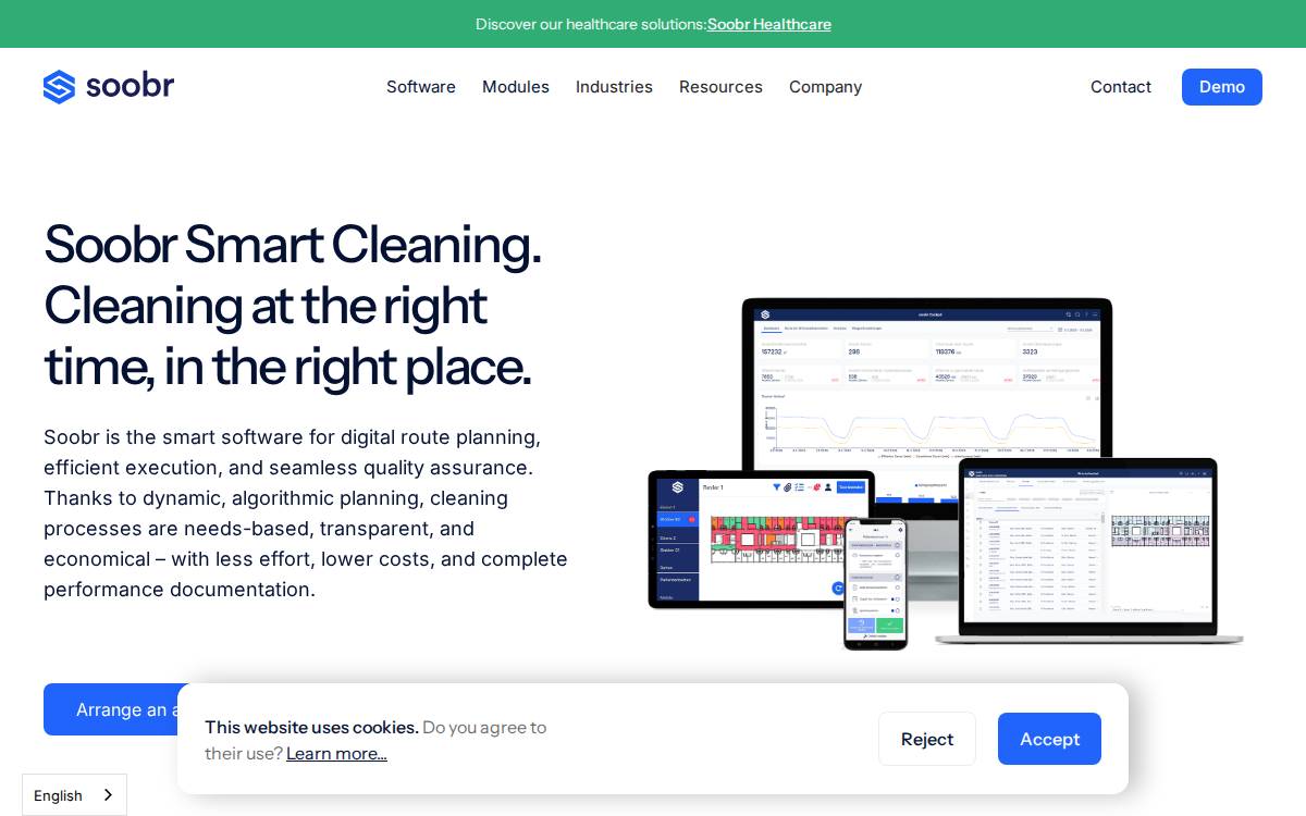 Soobr website preview