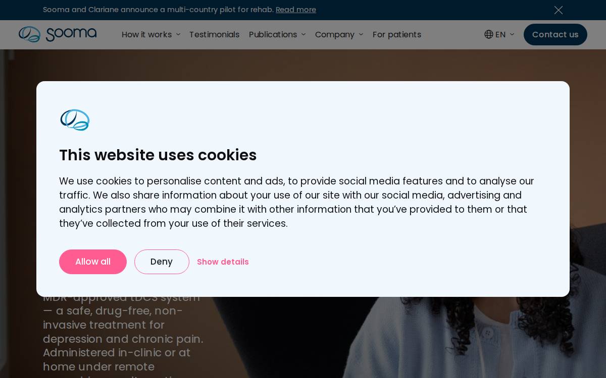 Sooma website preview