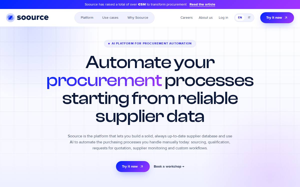 Soource website preview
