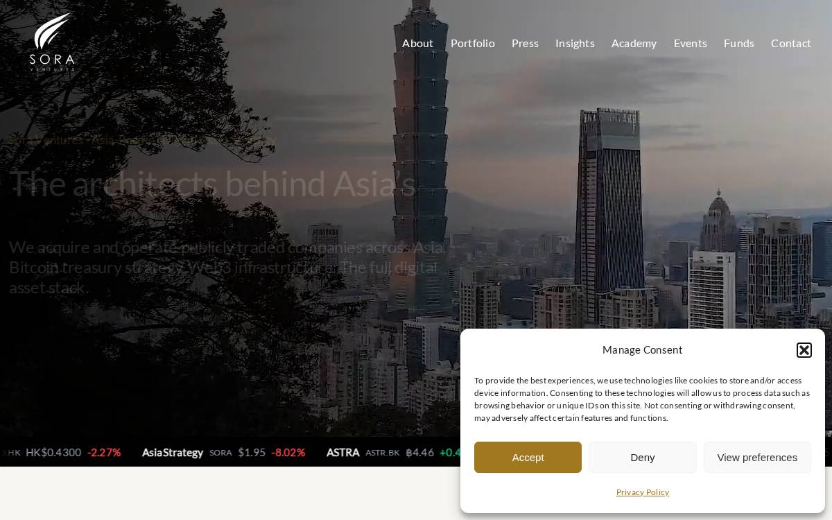 Sora website preview