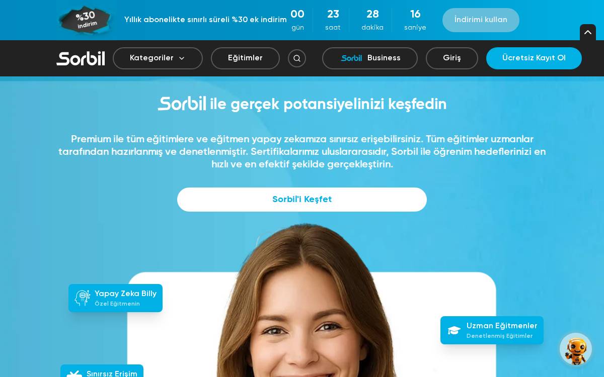 Sorbil website preview