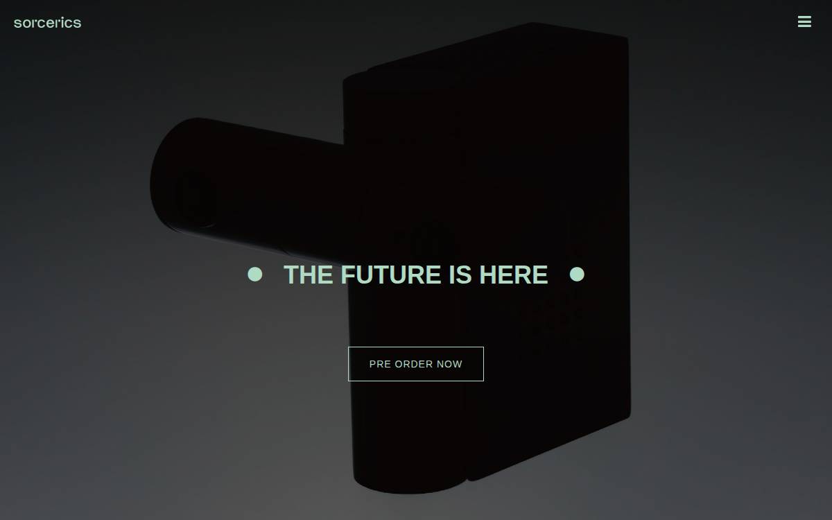 Sorcerics website preview