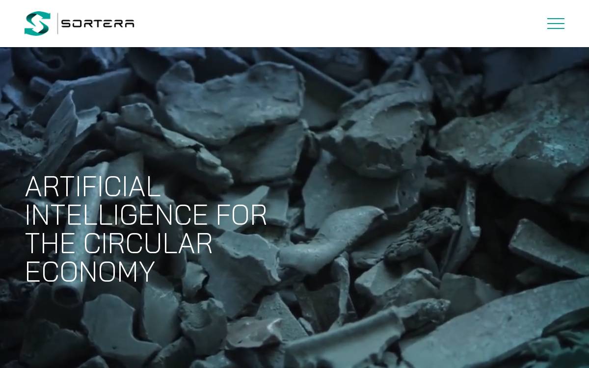 Sortera Alloys website preview