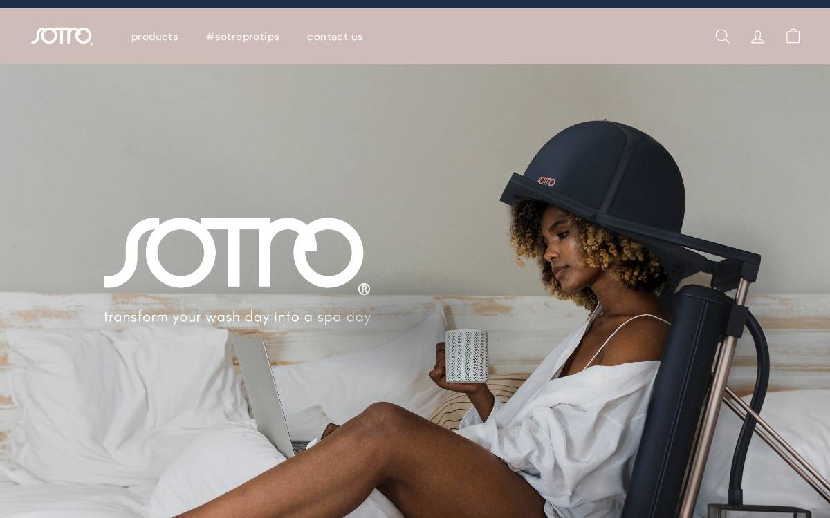 SOTRO website preview