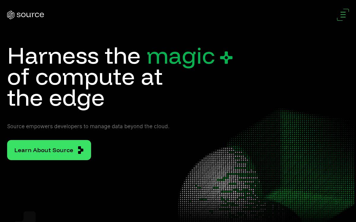 Source Network website preview
