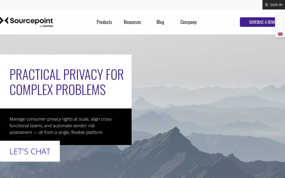 Sourcepoint website preview