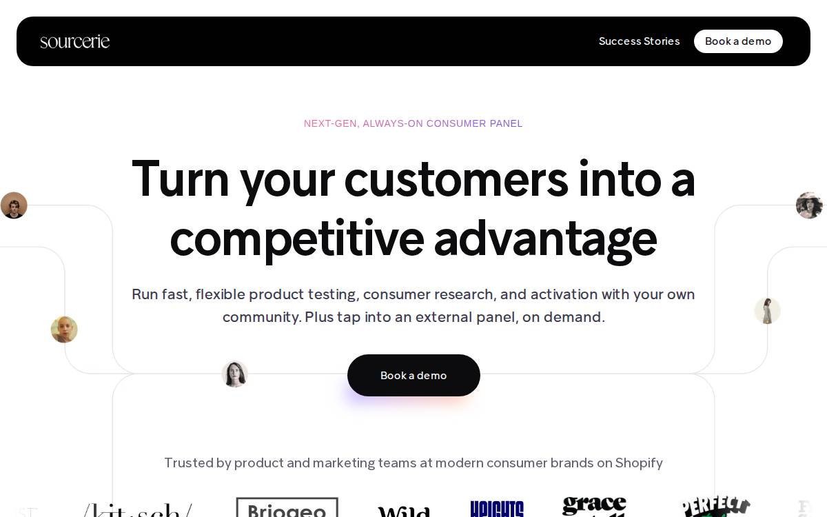 Sourcerie website preview