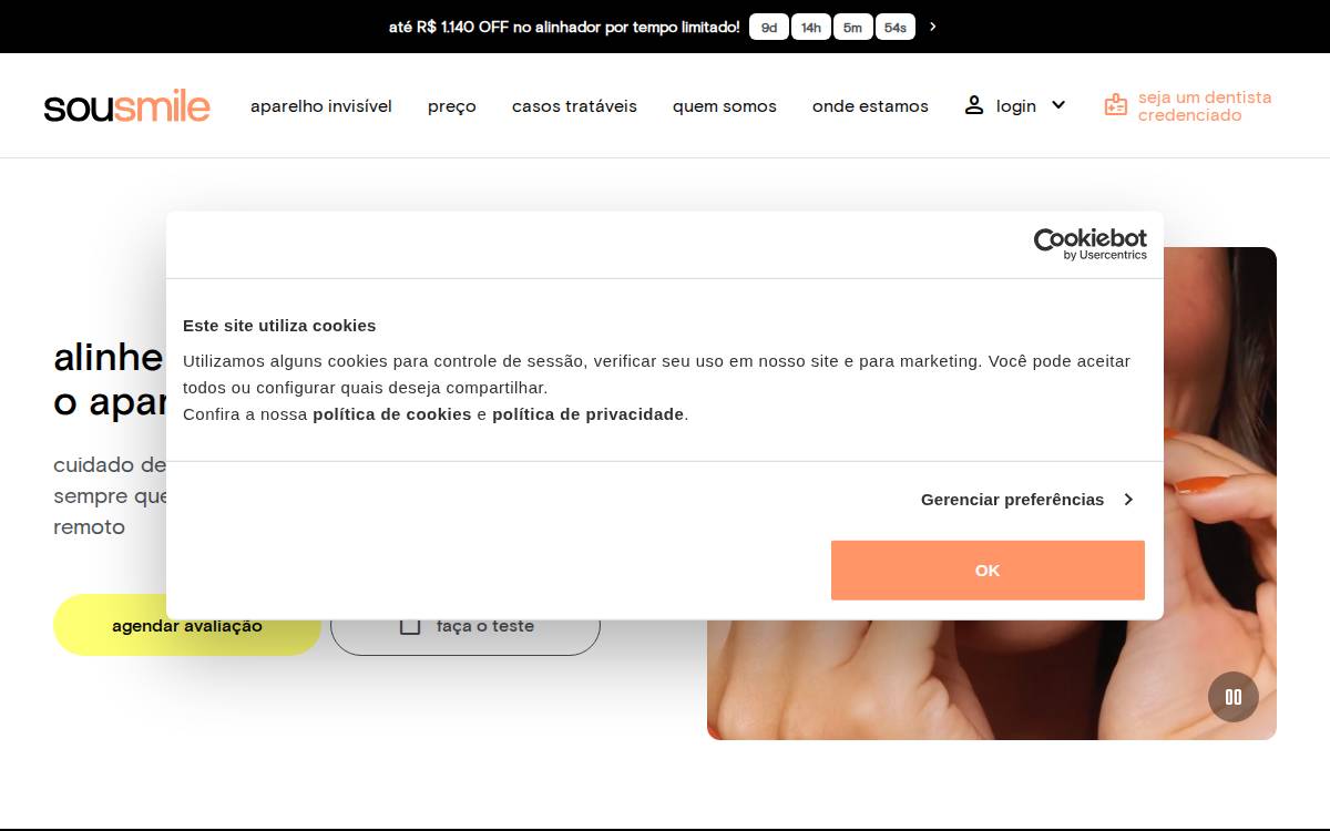 Sou Smile website preview