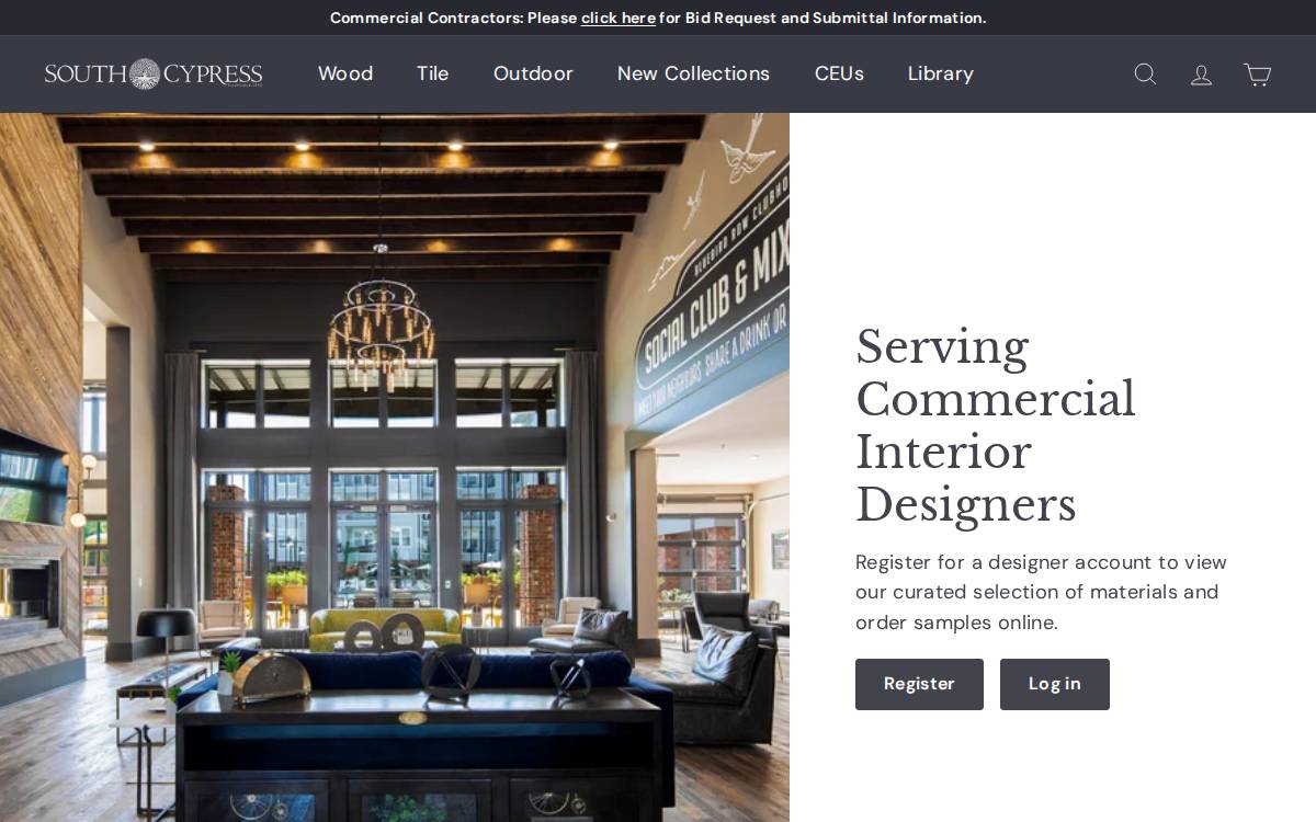 South Cypress website preview