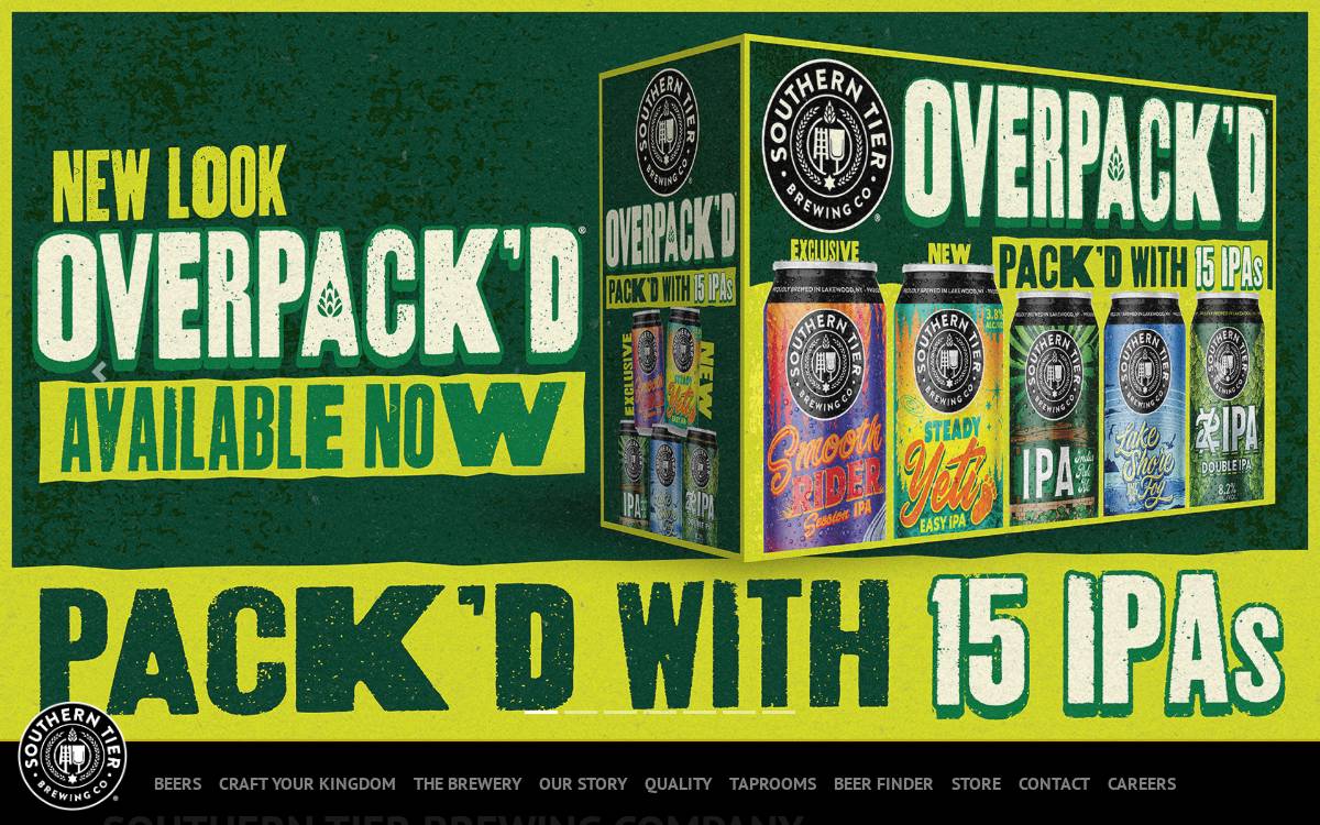 Southern Tier website preview