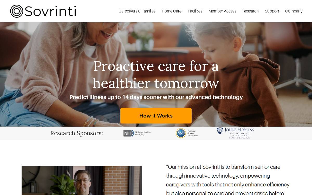 Sovrinti website preview