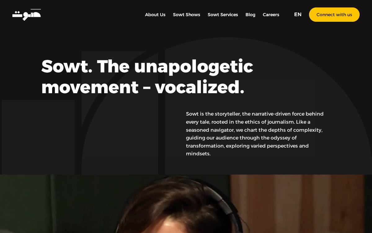 Sowt website preview