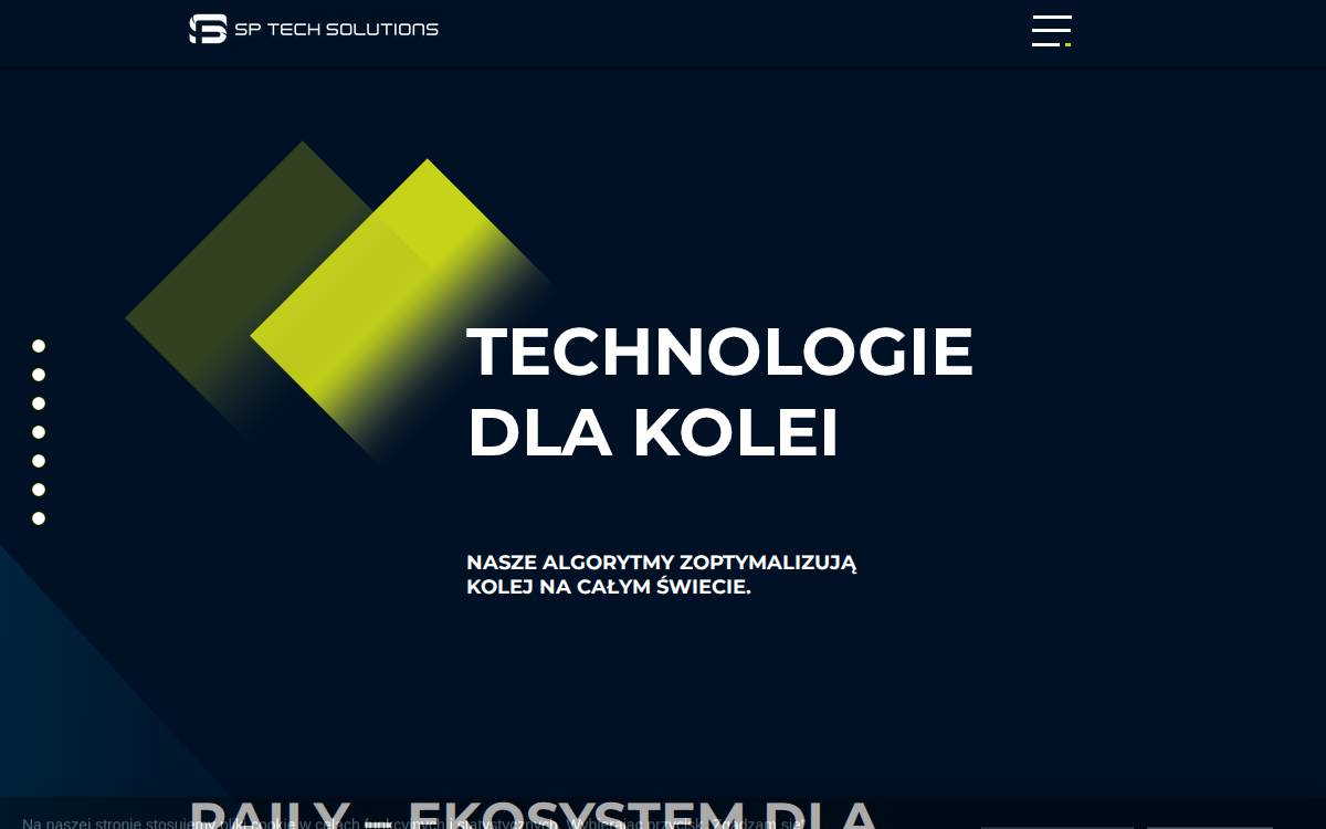 SP Tech website preview