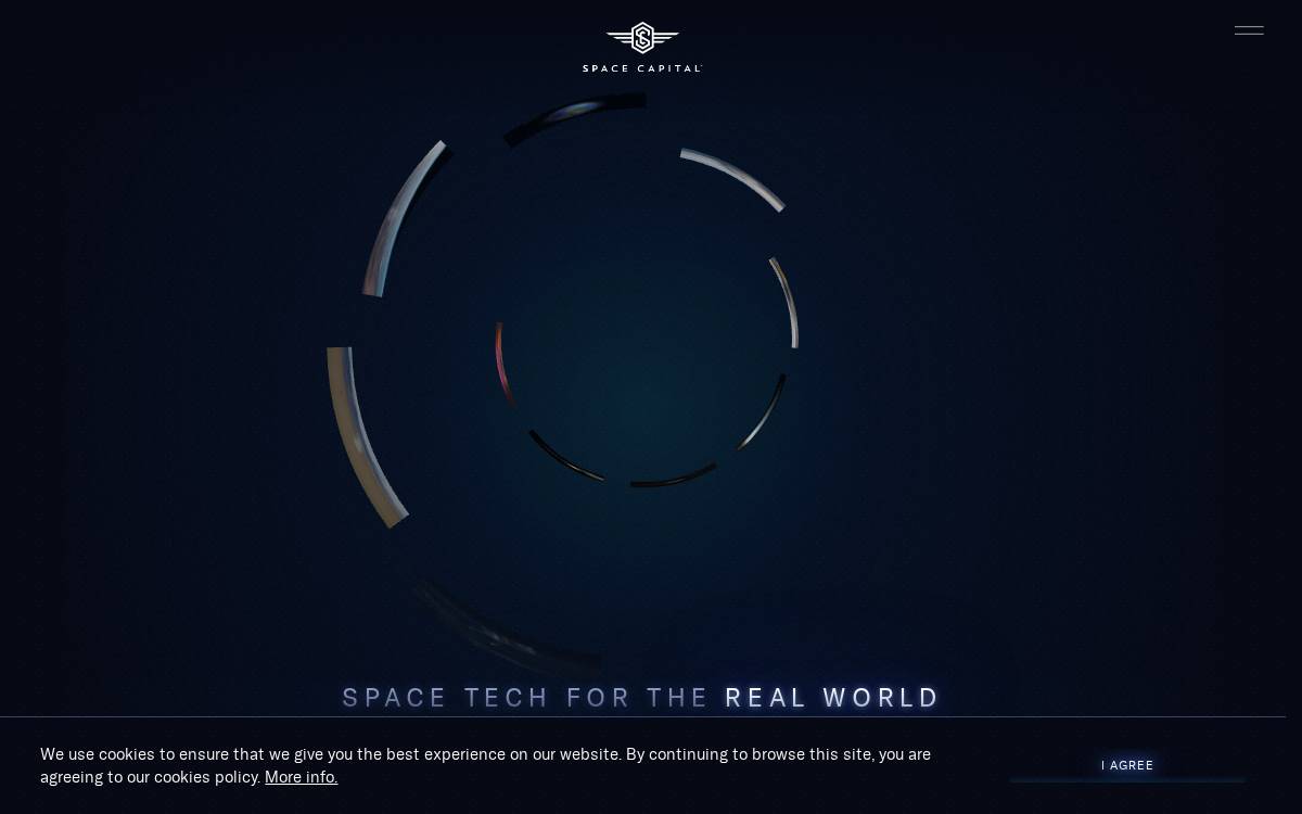Spacecapital website preview
