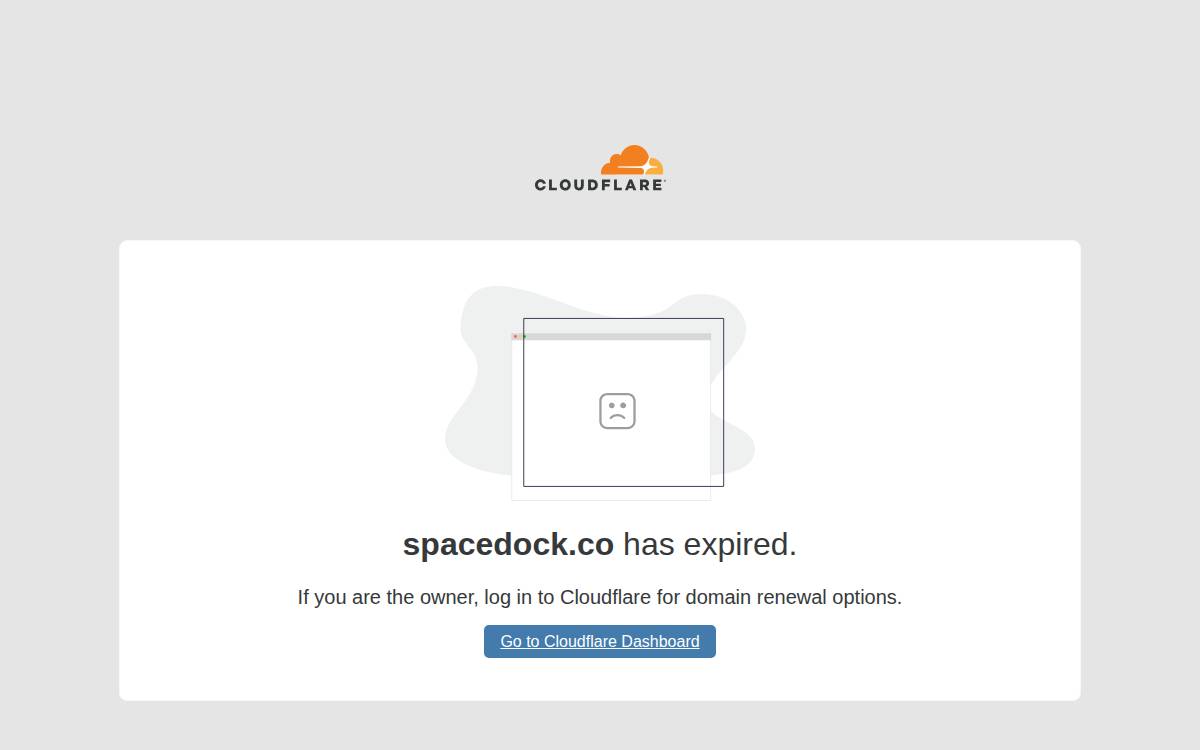 Spacedock ACTIVE website preview