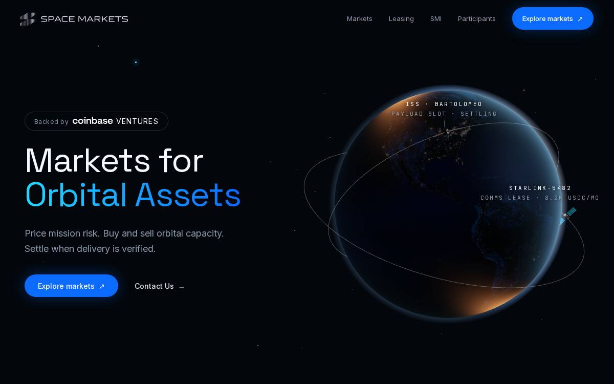 Spacemarkets website preview