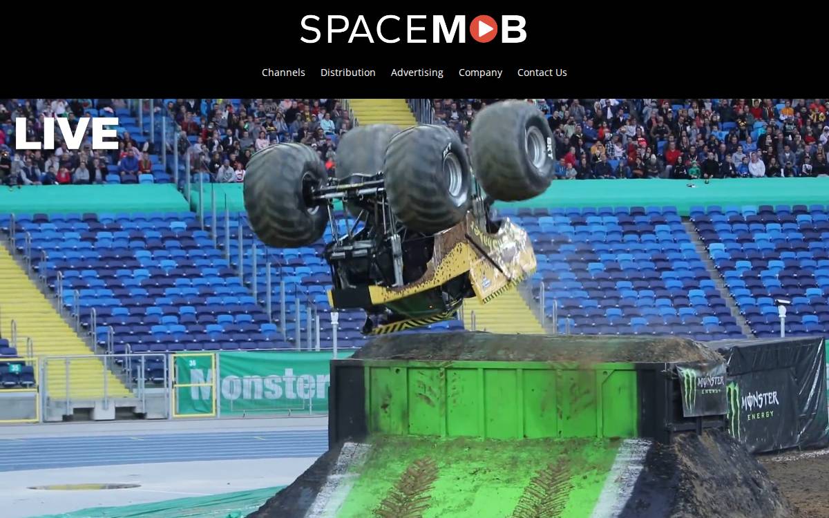 Spacemob website preview
