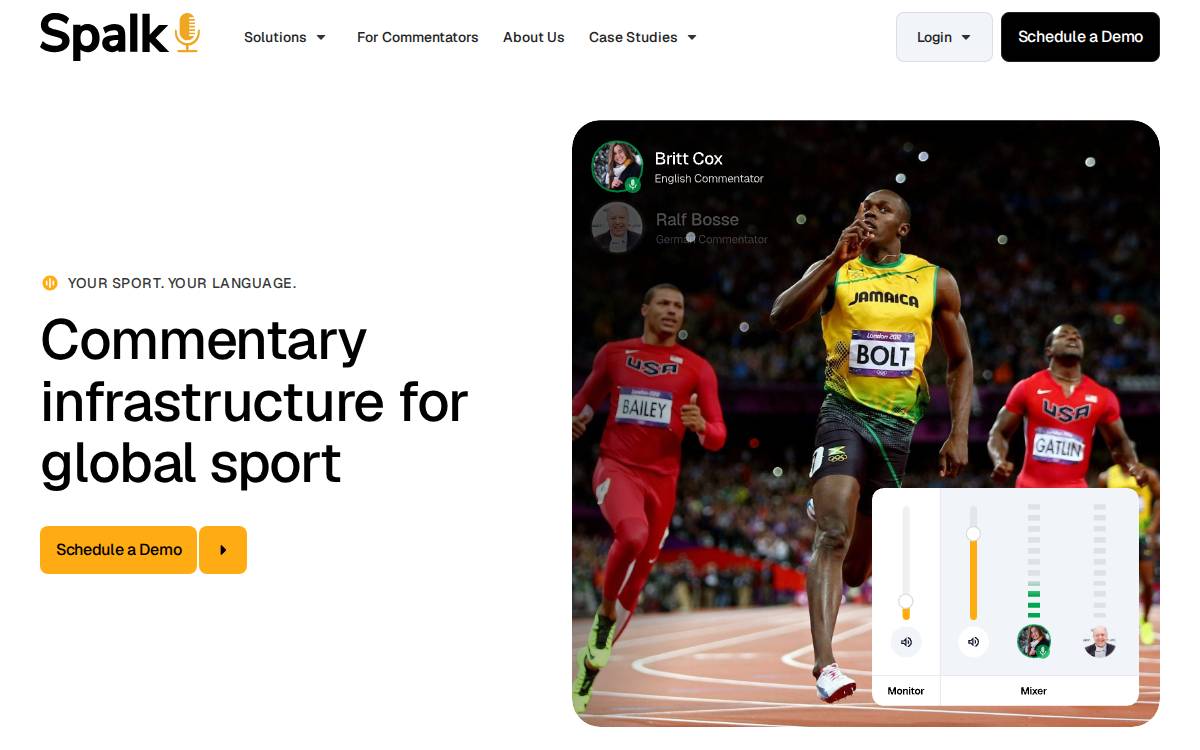 Spalk website preview