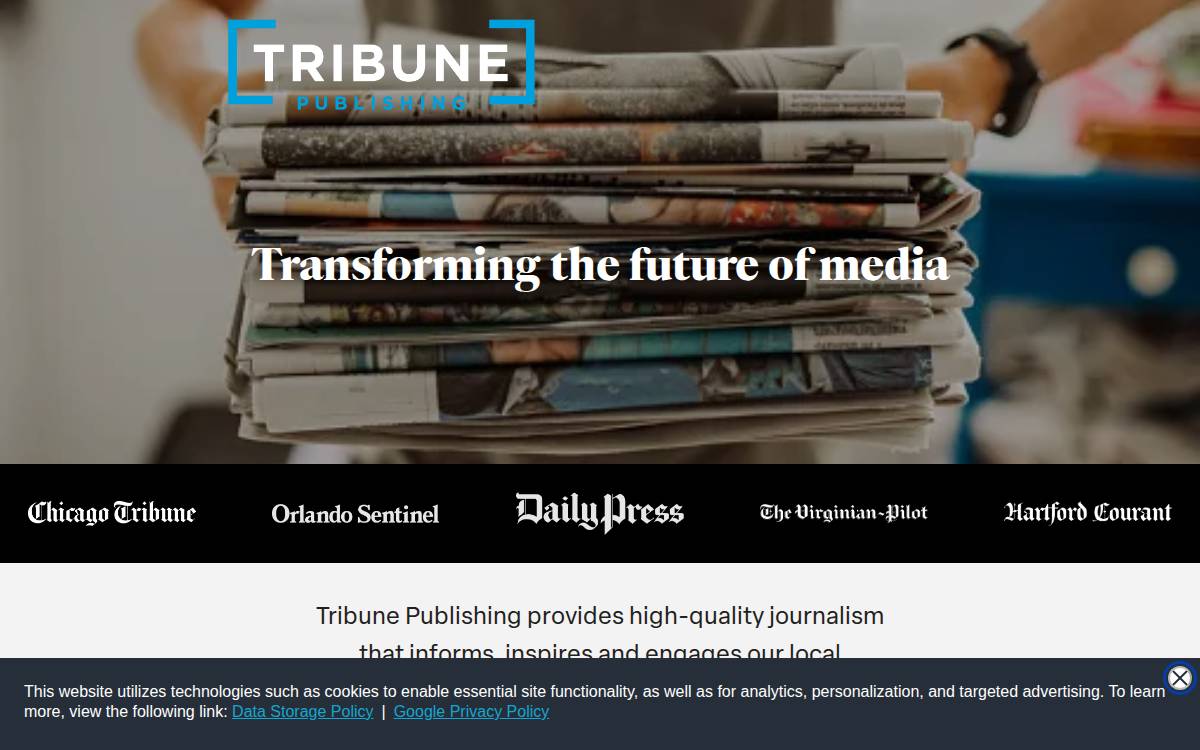 Spanfeller Media Group website preview