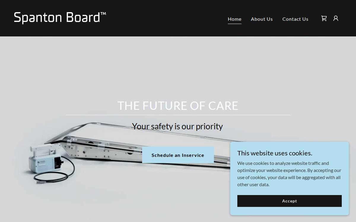 Spanton Board website preview