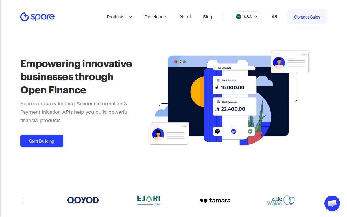 Spare website preview