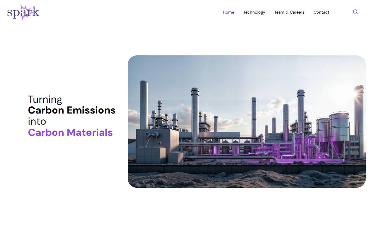 Spark website preview