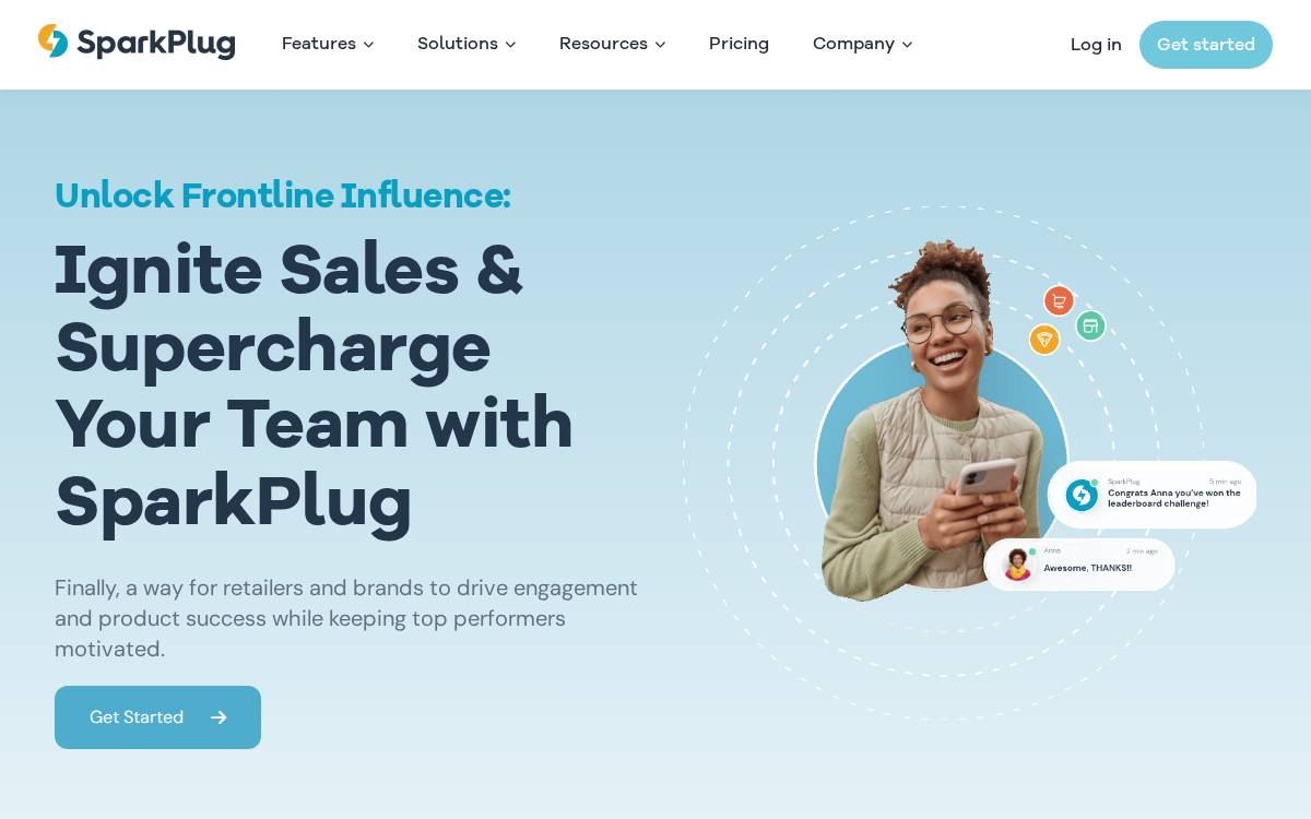 Sparkplug website preview