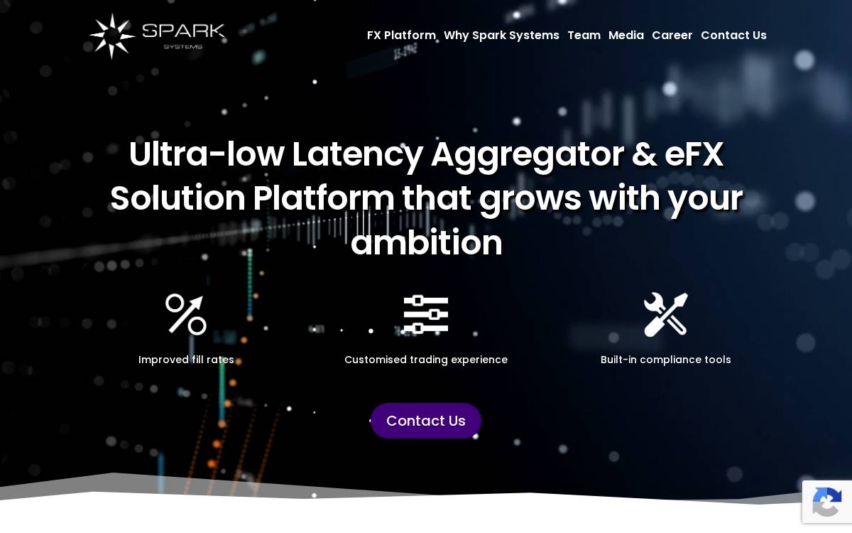 Sparksystems website preview