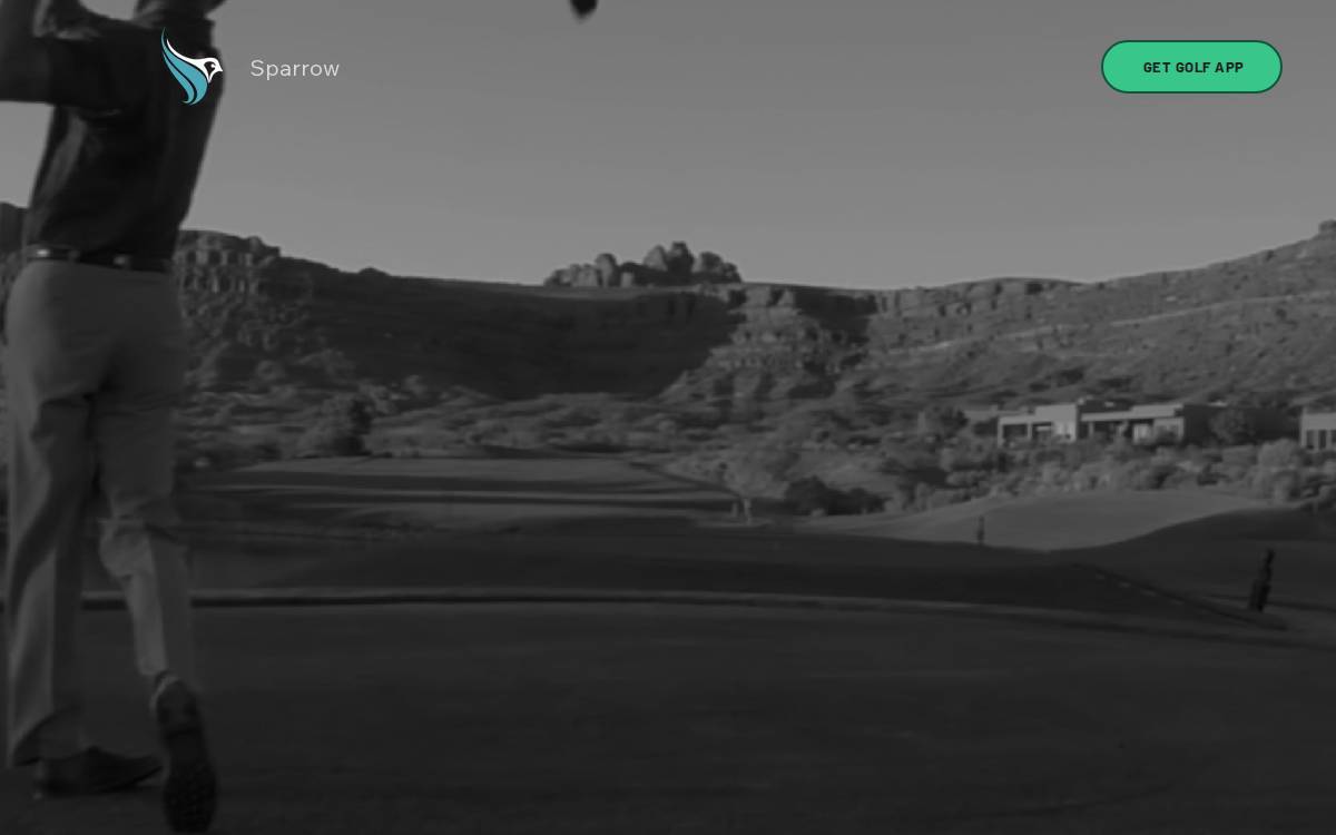 Sparrow website preview