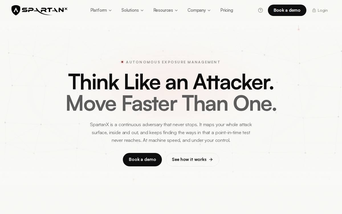 SpartanX website preview