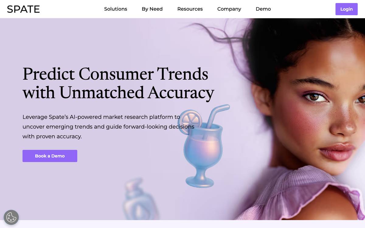 SPATE website preview
