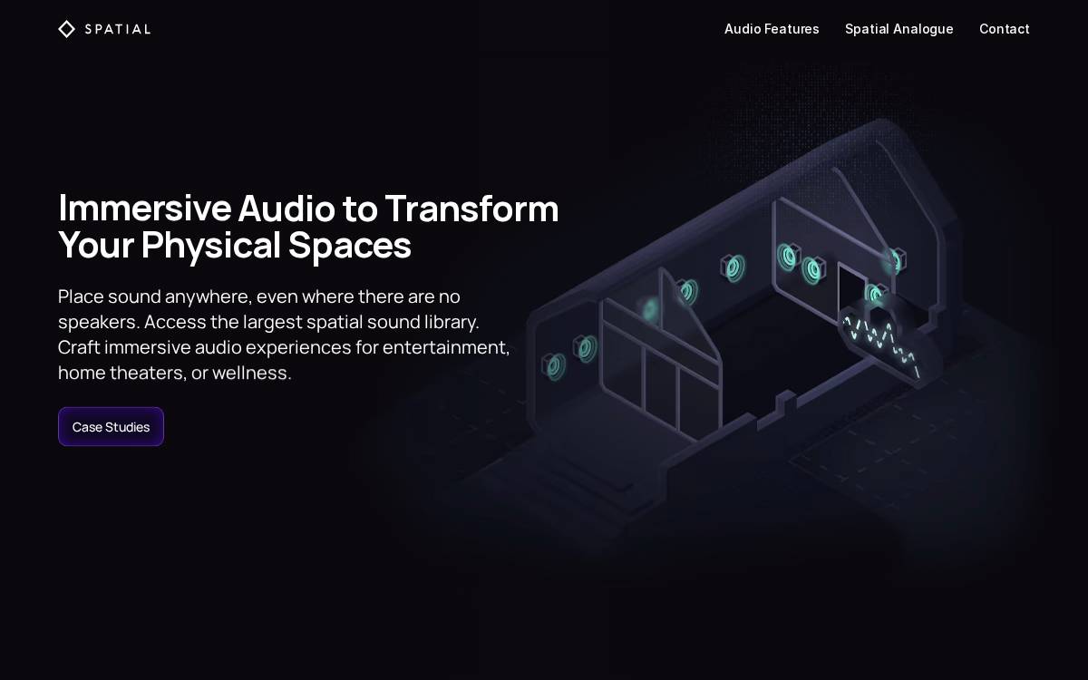 Spatial website preview